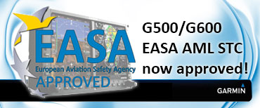 G600 certificado por EASA - garmin aviación España